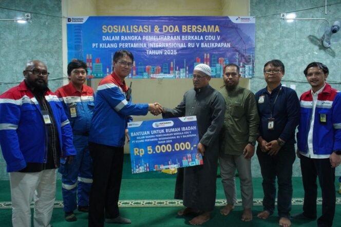 
					Teriring Doa dan Usaha, Pemeliharaan Rutin Kilang Pertamina Unit Balikpapan Sukses Selesai Tepat Waktu