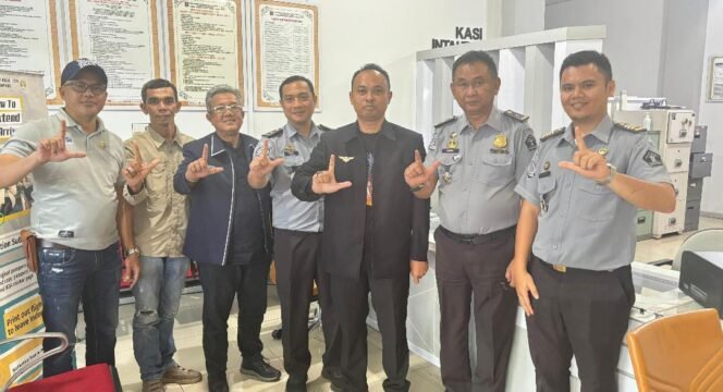 
					JMSI Lampung saat audiensi di Kantor Imigrasi Kelas I TPI Bandar Lampung