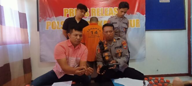 
					Jajaran Polsek Tarakan Timur berhasil mengungkap kasus kepemilikan senjata api rakitan ilegal di wilayah Kelurahan Pantai Amal, Kecamatan Tarakan Timur.