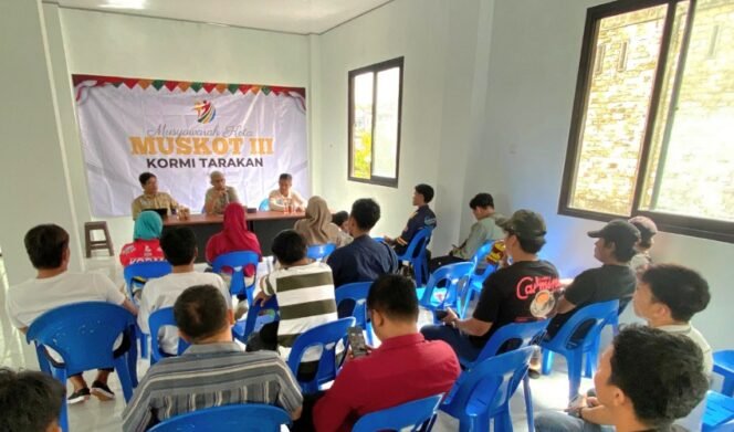 
					Roslan terpilih secara aklamasi sebagai Ketua Kormi Tarakan. Foto: ist