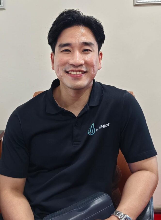 
					Michael Tanudiredja CEO  dan Founder Moonbot SIP Internasional. Foto: ist