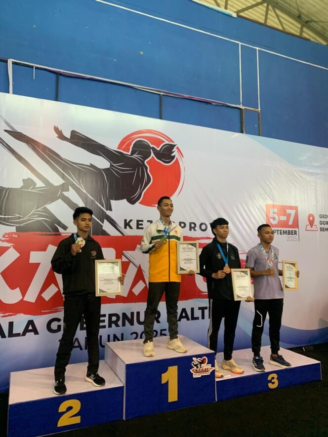 
					2 Personel Batalyon A Brimob Kaltim Raih Medali Emas dan Perak Kejurprov Karate Piala Gubernur Kaltim 2025