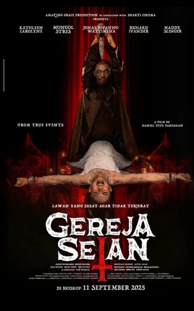 
					Film Horor “Gereja Setan” Tayang 11 September, Diangkat dari Kisah Nyata