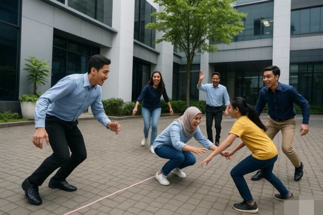 
					 Bientengan, Permainan Tradisional yang Tetap Seru untuk Semua Generasi