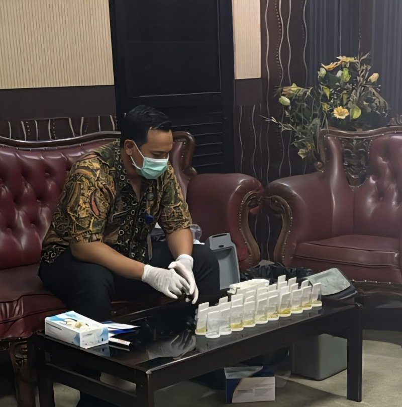 Dukung Perang Melawan Narkoba, DPRD Tarakan Gelar Tes Urine Mendadak