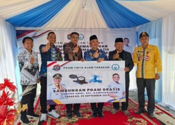 Setelah Puluhan Tahun Menanti, Warga Kampung Enam Akhirnya Nikmati Air PDAM Gratis