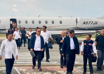 Kembali Berkunjung ke Kaltara, Mentan Andi Amran Sulaiman Didampingi Ketua PURT DPD RI Hasan Basri