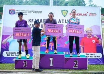 Wali Kota Cup I Atletik 2025 Tarakan Tuntas, Ibnu Saud Is Dorong Sinergi Pembinaan Olahraga