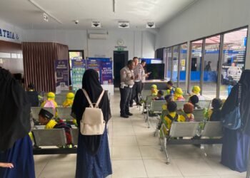 Sat Lantas Polresta Bulungan Edukasi Anak TK Soal Tertib Lalu Lintas