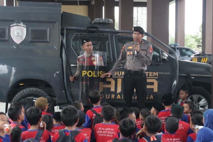 Polda Kaltara Terima Kunjungan Edukatif Siswa SD Al-Qur’an Imam Asy Syafi’i