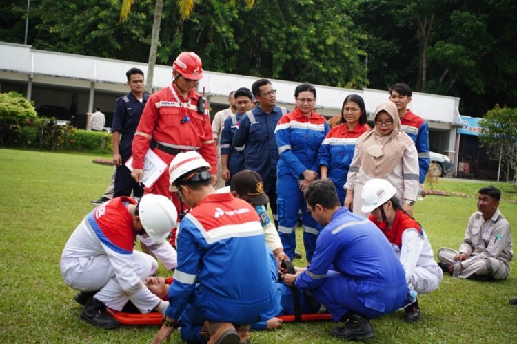 Kilang Pertamina Unit Balikpapan Gelar Major Emergency Drill Level II, Simulasi Gempa Bumi dan Kebakaran Uji Kesiapan Tanggap Darurat