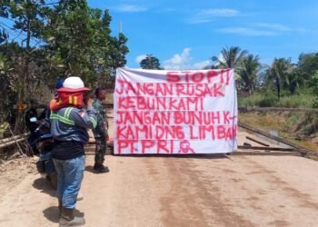 Tuntutan Kerugian Kebun Diabaikan, Warga Blokade Total Akses Proyek PT. PRI