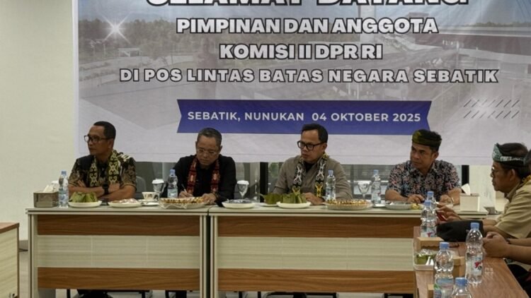 Deddy Sitorus Pimpin Rapat di PLBN Sebatik, Berharap Segera Dioperasikan