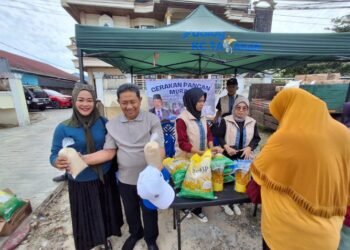 Jawab Kebutuhan Warga, Anggota DPR RI Hasan Saleh Gelar Penjualan Beras dan Sembako Murah di Tarakan