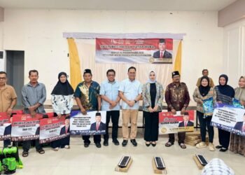 Serap Aspirasi dan Tebar Bantuan untuk Masyarakat Nunukan, Hasan Basri Tekankan Pentingnya Sinergi