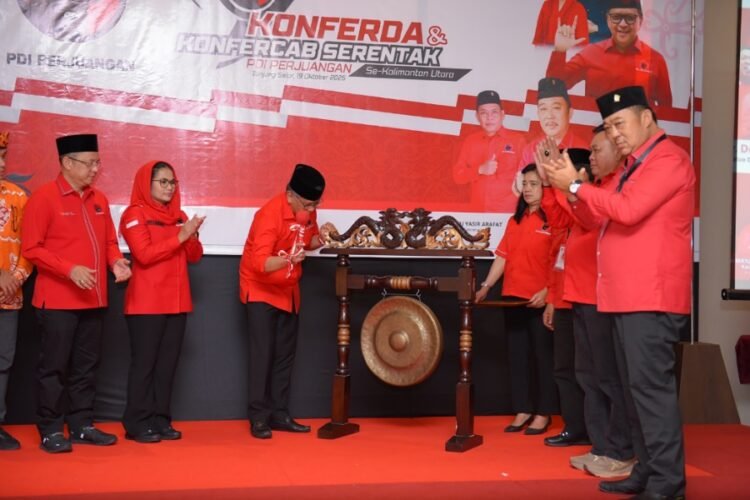 Albert Kembali Pimpin DPD PDI Perjuangan Kaltara, Irwan Sabri Ketua DPC Nunukan