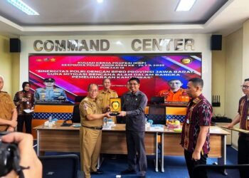 Sespimma Polri 74 Belajar Langsung Penanggulangan Bencana di Jawa Barat