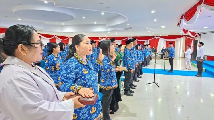 Akhir Penantian, Haru Bahagia 143 PPPK Universitas Borneo Tarakan Resmi Dilantik