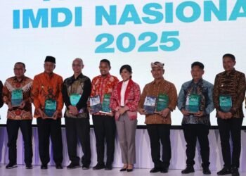 Tarakan Masuk Tiga Besar IMDI 2025 Wilayah Indonesia Tengah