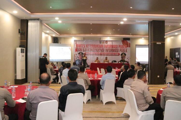 Polresta Bulungan Ikuti Bimtek Keterbukaan Informasi Publik, Kapolda Kaltara Tekankan Profesionalisme dan Transparansi