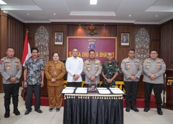 Polda Kaltim dan TNI Kolaborasi Strategis Bangun Ketahanan Pangan Daerah