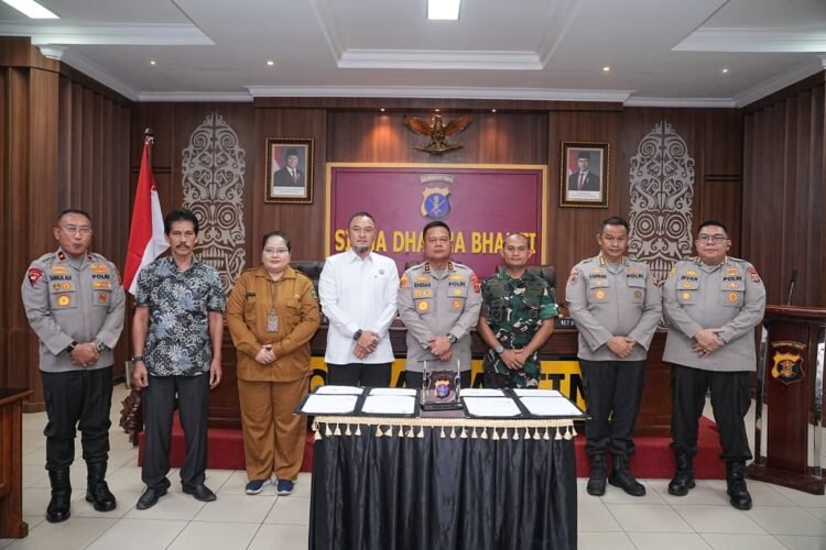 Polda Kaltim dan TNI Kolaborasi Strategis Bangun Ketahanan Pangan Daerah