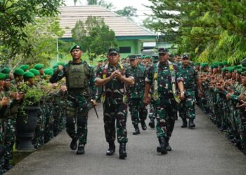 Pangkogabwilhan II Tinjau Kesiapan Satuan Jajaran Kodam VI/Mlw