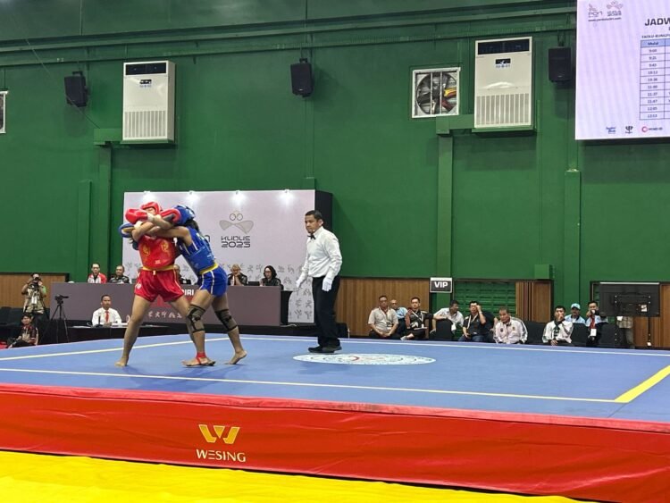Shelly Cahyani Persembahkan Tiket Final Pertama untuk Kaltara di Cabor Wushu