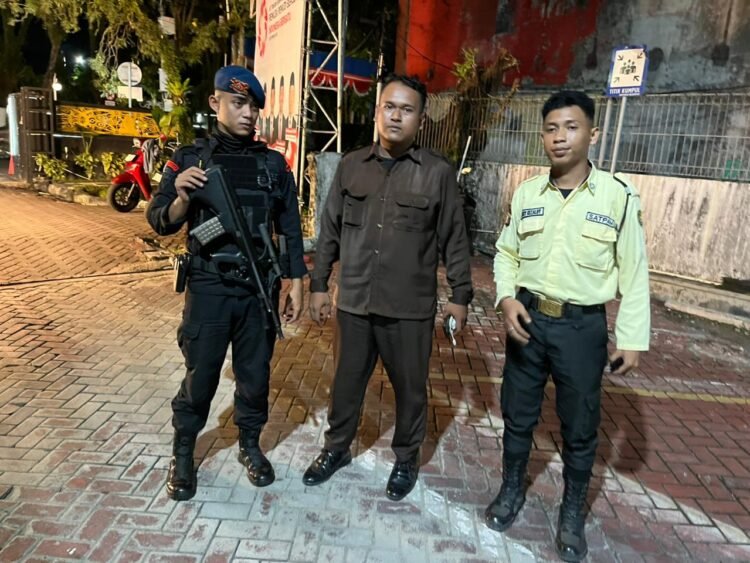 Cegah Gangguan Kamtibmas, Detasemen Gegana Brimob Kaltim Gelar Patroli Rutin di Obyek Vital Kota Balikpapan