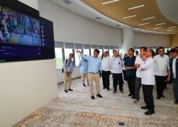 Dukung Penguatan Ekosistem Digital dan Keamanan Siber, Kemenko Polkam RI Tinjau Kawasan IKN