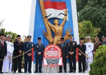Meneladani Pengorbanan, Wawali Tarakan Pimpin Ziarah Nasional di TMP Dwikora
