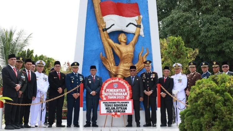 Meneladani Pengorbanan, Wawali Tarakan Pimpin Ziarah Nasional di TMP Dwikora