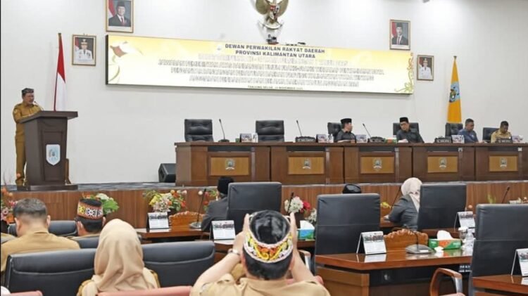 DPRD Kaltara Gelar Paripurna Jawaban Pemerintah atas RAPBD 2026