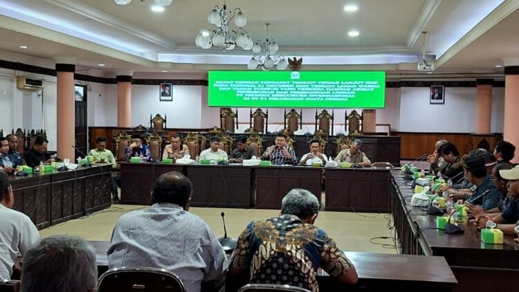 RDP Kembali Buntu, DPRD Deadline PT PRI 3 Hari untuk Koordinasi dengan Pemilik