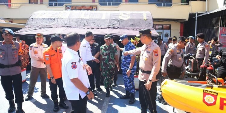 Polres Tarakan Gelar Apel Kesiapan Tanggap Darurat Bencana Secara Serentak di Seluruh Indonesia