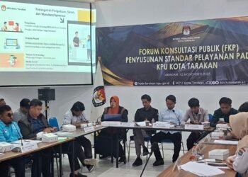 KPU Tarakan Susun Standar Pelayanan Data, Jamin Akurasi Pemilih Berkelanjutan