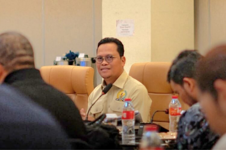 Ketua PURT Hasan Basri Konsolidasi Fasilitas DPD RI di Sorong PBD