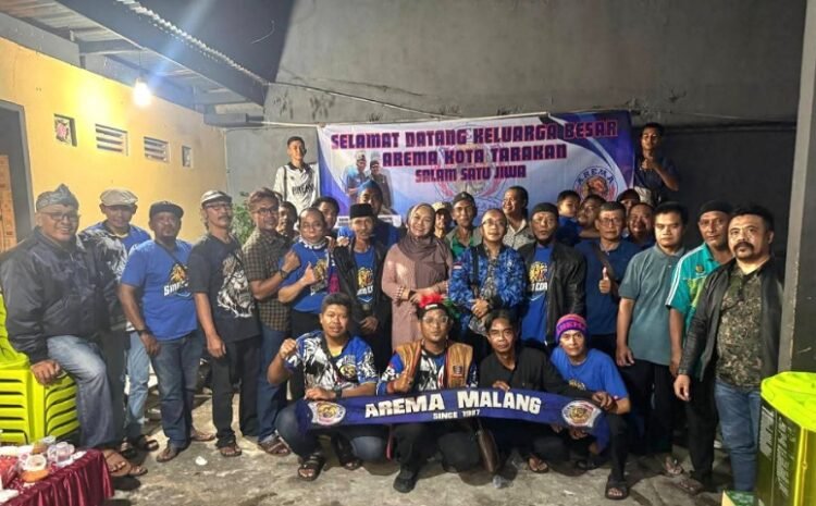 Terbentuk, Kepengurusan Baru Arema Tarakan Diketuai Agus Surya Dewi