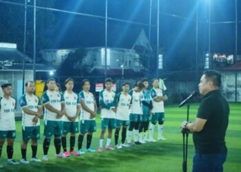 JB Dorong Pengembangan Mini Soccer, Puji Kontribusi Pengusaha Bangun Fasilitas Olahraga