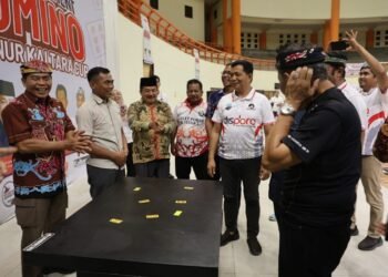 Muhammad Nasir Dorong Domino Jadi Ajang Silaturahmi dan Penjaringan Atlet
