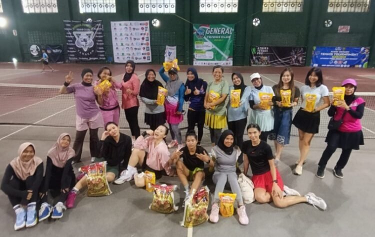 Mawar Kalahkah Asoka di Turnamen Tenis Desi & Salman Cup