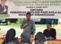 Ketua DPRD Kaltara Sosialisasikan Perda Pancasila dan Wawasan Kebangsaan di Bulungan, Teguhkan Karakter Bangsa