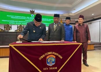 Sah! APBD 2026 Tarakan Diketuk, DPRD Minta Optimalisasi PAD
