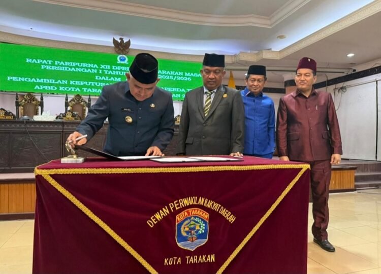 Sah! APBD 2026 Tarakan Diketuk, DPRD Minta Optimalisasi PAD