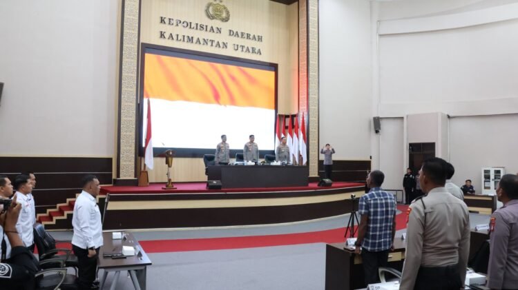 Kapolda Kaltara Pimpin Taklimat Awal Audit Kinerja Tahap II T.A. 2025