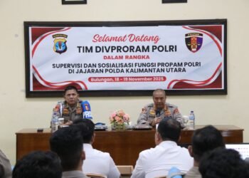 Divpropam Polri Gelar Supervisi dan Sosialisasi Fungsi Propam di Polda Kaltara