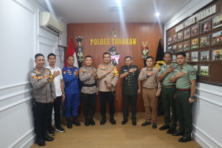 Polres Tarakan Terima Kunjungan MMLO Malaysia, Perkuat Kerja Sama Keamanan Lintas Batas