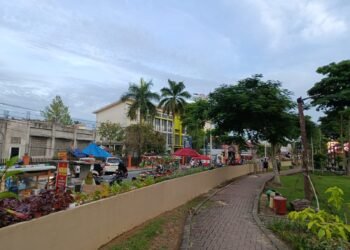 DLH Imbau Pelaku UMKM dan Pengunjung Jaga Kebersihan di Taman 3 Generasi