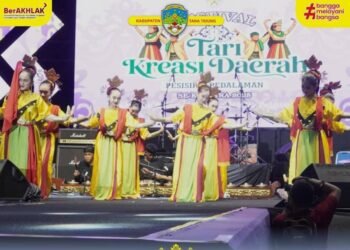 Bupati Tana Tidung Buka Festival Tari Kreasi, Rayakan Keberagaman Budaya Pesisir dan Pedalaman