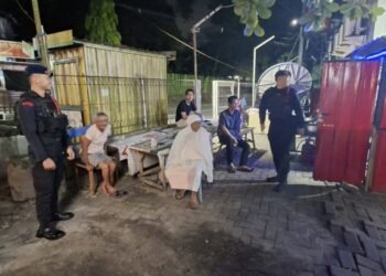 Brimob Batalyon A Kaltim Gencarkan Patroli Door to Door, Warga Balikpapan Diimbau Waspada Bencana